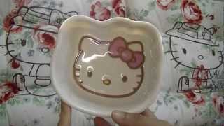 No.2 Hello Kitty Fan　キティちゃんフェイス型のお皿紹介