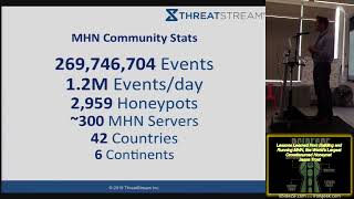 BSidesSF 2015 - Lessons Learned from Building & Running MHN, a Crowd-sourced Honeynet (Jason Trost) by Security BSides San Francisco 8 views 5 months ago 36 minutes