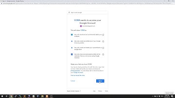 Video for Google OAuth Verification