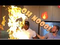 CHEF RUSH gives friend 3rd DEGREE BURNS, and 10,000 Dollars in DAMAGES!! 🔥😩#CHEFRUSH