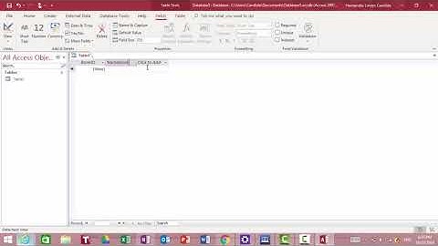 Microsoft Access Simple Book Library Database