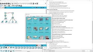 (CCNA-1-v7) 9.2.9 Examine the ARP Table