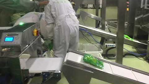 Techik Combo Metal Detector and Checkweigher---packaged products