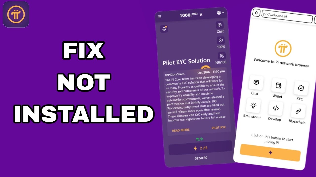 How To Fix And Solve Not Installed On Pi Network App | Final Solution ...