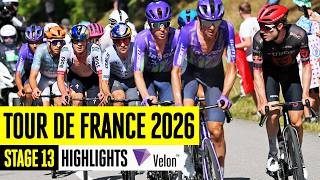 Download lagu Outrageously fast breakaway win 😮‍💨 | Tour de France 2026 Stage 13 Highlights