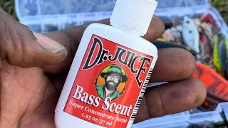 Dr Juice Bass Scent by Andrew Adams Trigger The Ultimate Strike For Pre-Spawning Bass #bassproshop