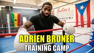 Adrien Broner Training For Comeback Fight