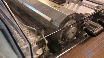 Hunkeler UW6, CS4 cutter pinfeed, roll to stack