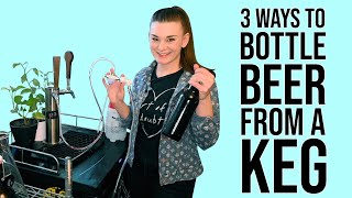 3 Ways to Bottle off a Carbonated Keg