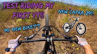 COULD THE CAPRA BE MY NEW BIKE?? | Test Riding a YT in San Clemente!! | SoCal MTB