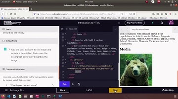 Introduction to HTML/CSS Exercises-2 (Codecademy)