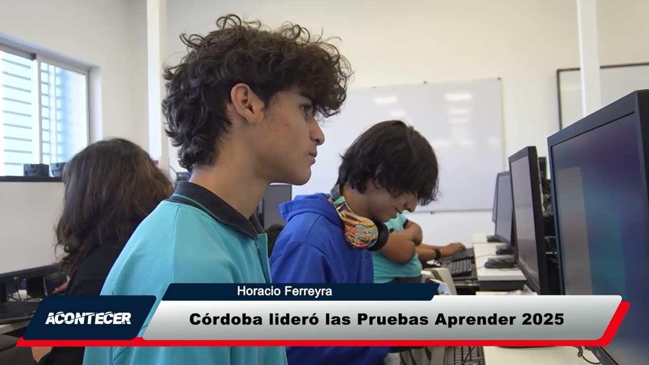 Córdoba: La provincia lideró las pruebas Aprender a nivel país