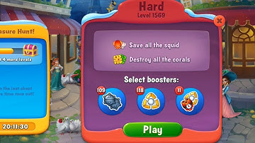 Fishdom. Hard Level 1569