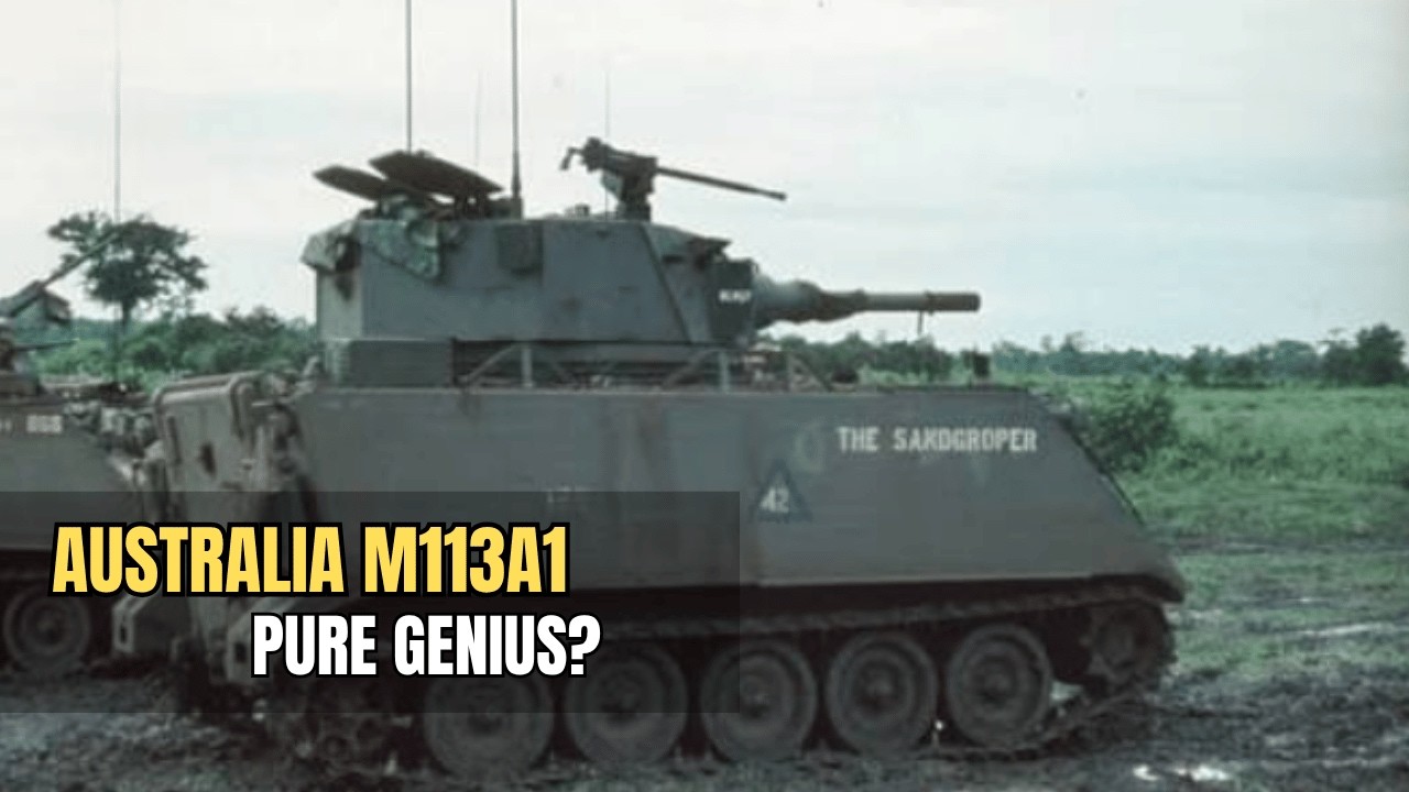 M113A1 FSV Australia: The Frankenstein Tank of Jungle War - YouTube