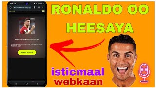 RONALDO OO HEESAYA || SIDA LOO HELO CODKA QOF WALBA OO CAAN AH HEESTAAD DOONTIDNA LOO SAARTO screenshot 5