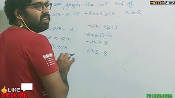 ICSE,10th,MATHS,LINEAR INEQUATIONS ,PART- 2