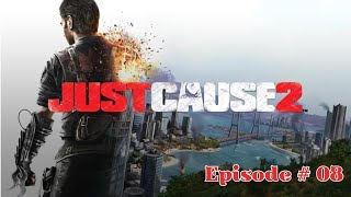 Just Cause 2 » Episode 8 - The threat meter is filled so fast, and goes down so slow.