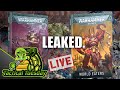 🔴TWO whole upcoming 40k Codexes were LEAKED!? | TacticalTuesday Warhammer 40k Live Stream Show