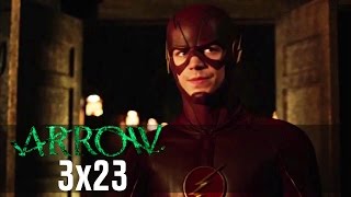 Arrow 3x23 - The Flash helps Team Arrow in Nanda Parbat