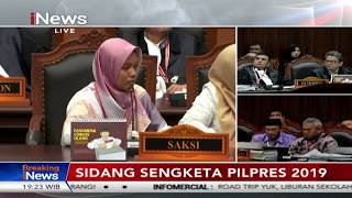 Nur Latifah, Saksi Tim BPN Berbelit-belit Berikan Kesaksian Kecurangan Pemilu - Breaking iNews 19/06