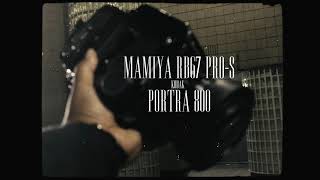 Kodak Portra 800 at night with Mamiya RB67 Pro