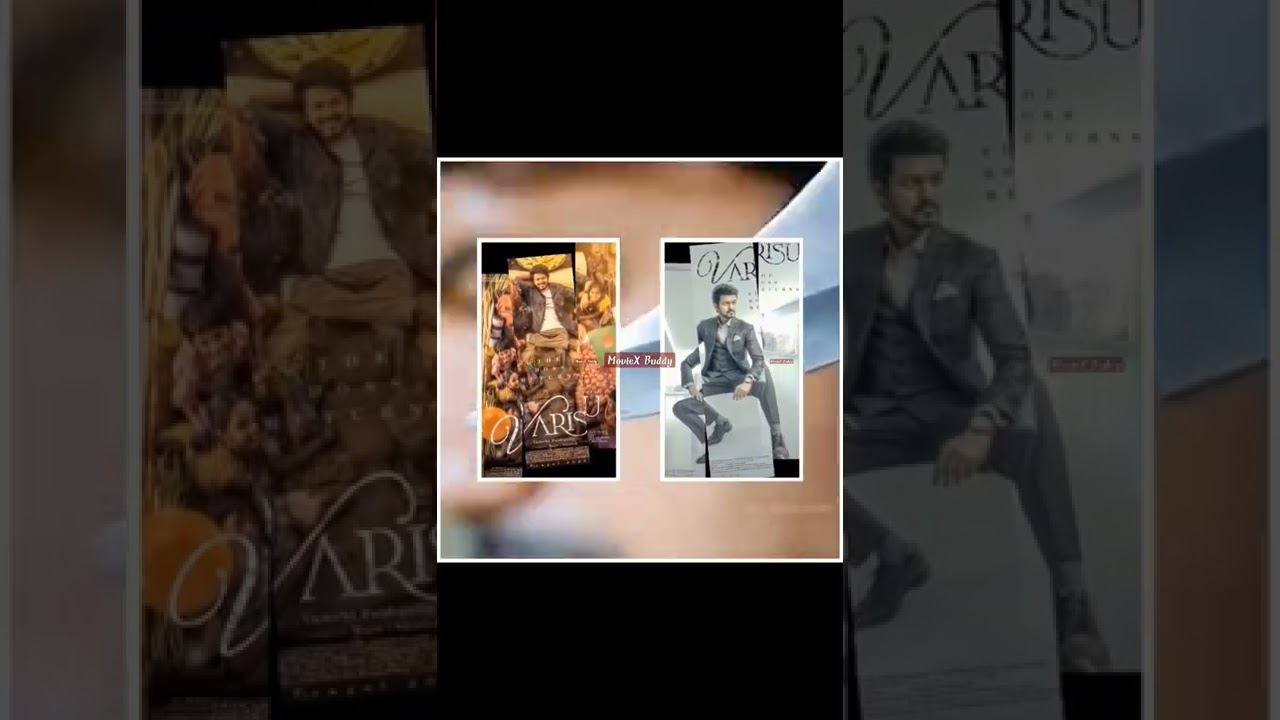 Thalapathy 66 First & Second poster । Motion Poster । Happy Birthday Thlapathy ❣️ Moviex Buddy