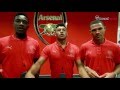 Arsenal trio take a tour of Emirates Stadium | Outtakes