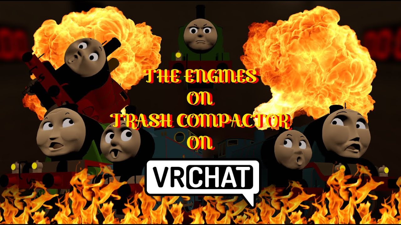 PERCY KILLS HIS FRIENDS ON TRASH COMPACTOR!!! | VRChat.