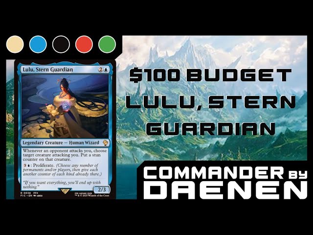 Lulu, Stern Guardian - $100 Budget Control Commander Lulu, Stern Guardian - $100 Budget Control Commander