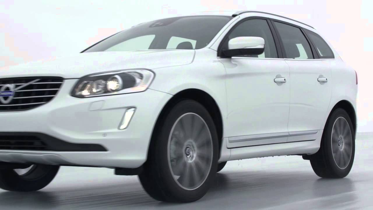 Volvo XC60 on snow covered road YouTube