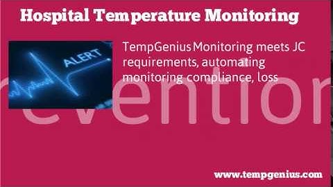 Hospital Temperature Monitoring - TempGenius