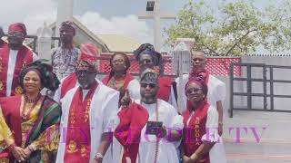 Watch Late Chief Mrs. Olufunmilayo Kikelomo Adesina Funeral Service In Ibadan 