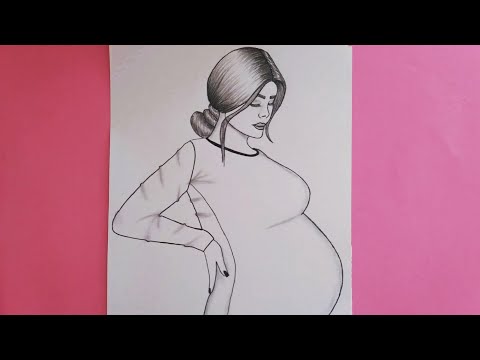 Video: Hamile Bir Kadın Nasıl çizilir