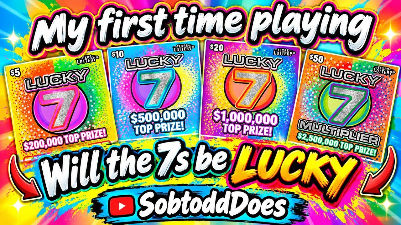 First time playing the new Lucky 7s ticket! Will I have new ticket