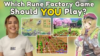 Current PLAYABLE Rune Factory Games