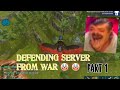 Defending Server From WAR (Part 1) || Ark Mobile