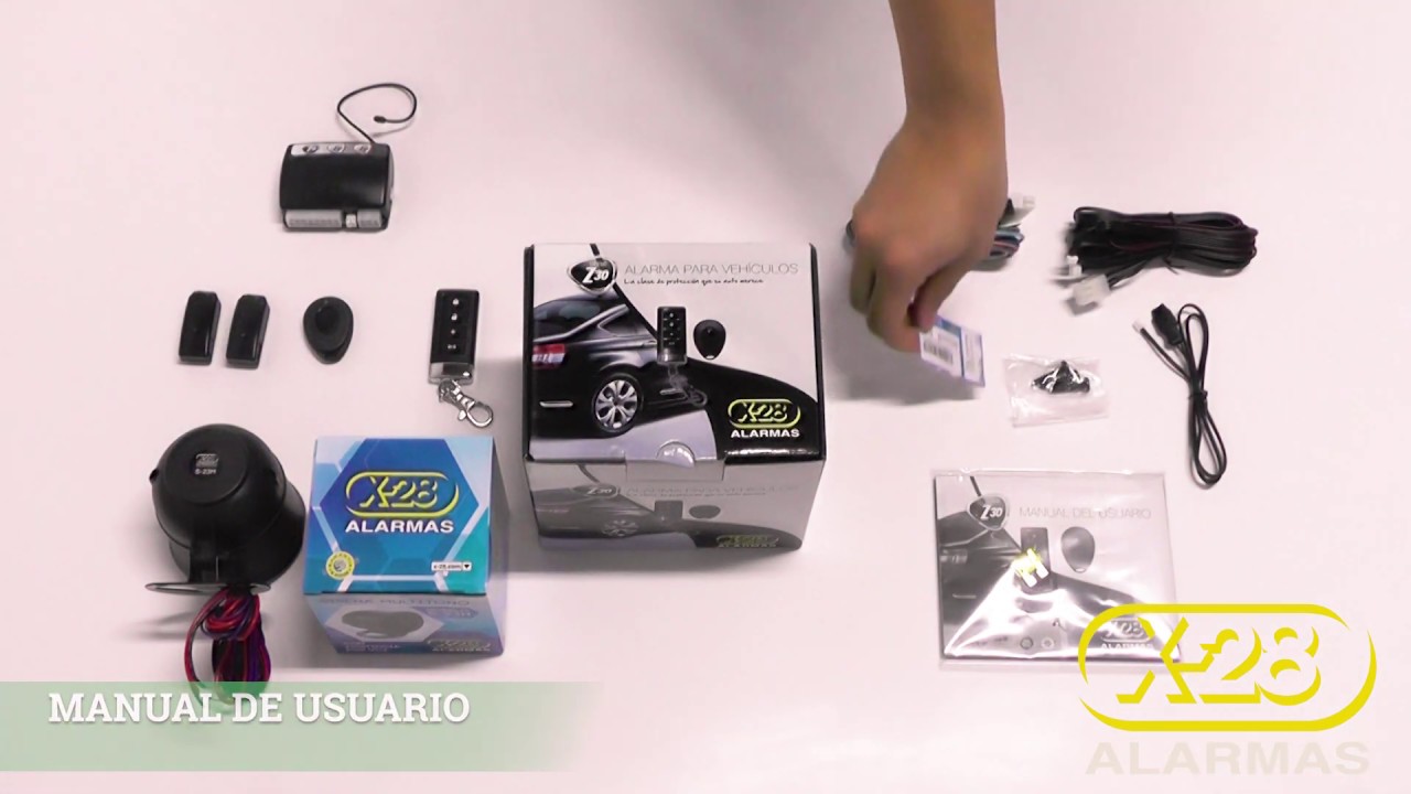 Contenido de una Z30 RH - X-28 ALARMAS