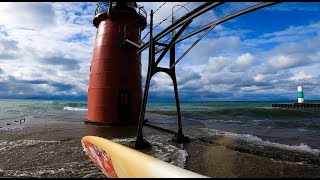Epic Ground Swell Turns Messy Fast On The Great Lakes