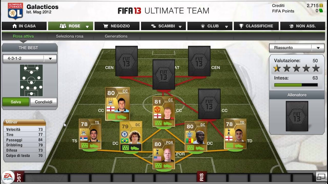 Squadra economica lega inglese