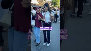 Joget karnaval icha chellow goyang bareng fans karnaval balapan
