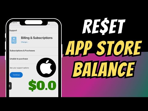 How to Reset App Store Balance to auto_yt_post_content.00 on iPhone!