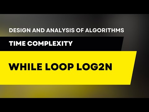 Time Complexity of