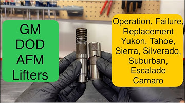 GM DOD/AFM Lifters operation explained, failures, how to delete. Why GM engines fail 5.3L 6.2L