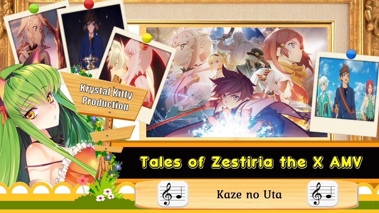 Tales of Zestiria the X Official Anime OP - Kaze No Uta (from AX