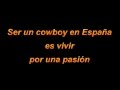 Ser un cowboy  y Gran desafio. Por Francesca Pe