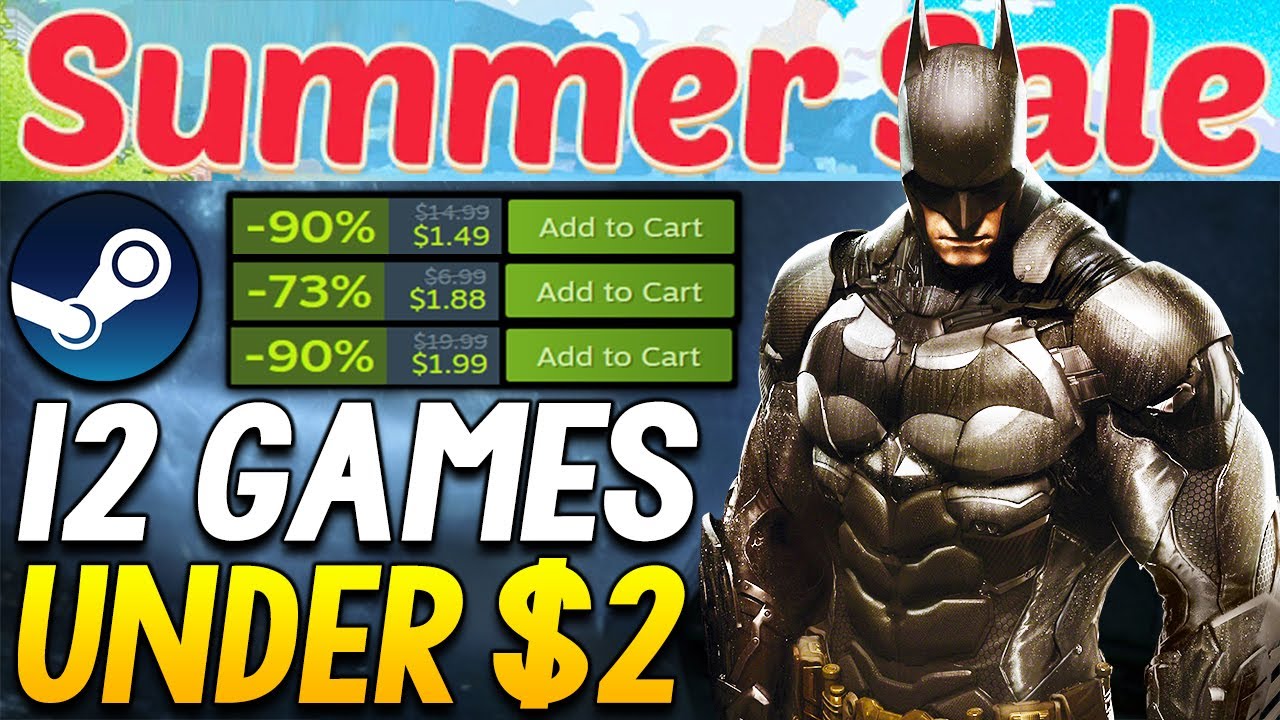STEAM SUMMER SALE 2024 - AWESOME PC GAME DEALS UNDER $2! - YouTube