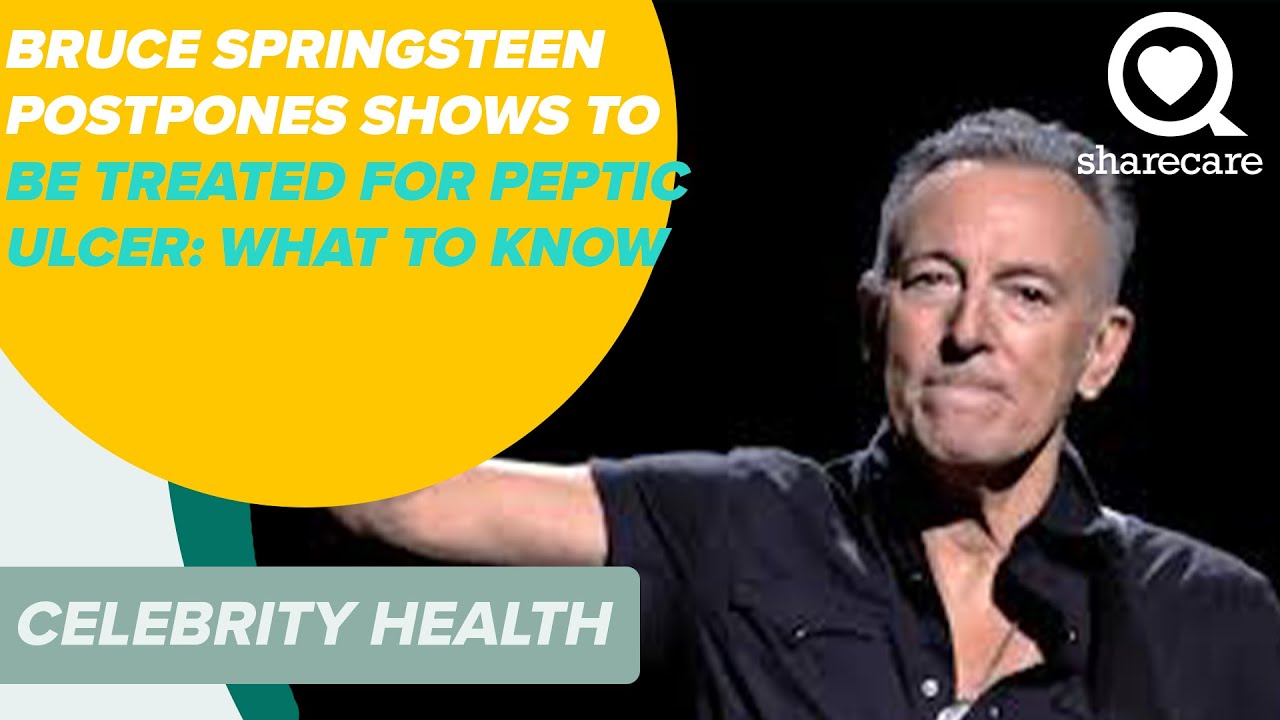 Bruce Springsteen Postpones Shows to be Treated for Peptic Ulcer ...
