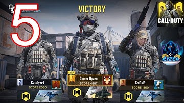 CALL OF DUTY MOBILE (CODM) - MULTIPLAYER GAMEPLAY - DOMINATION - PART 5