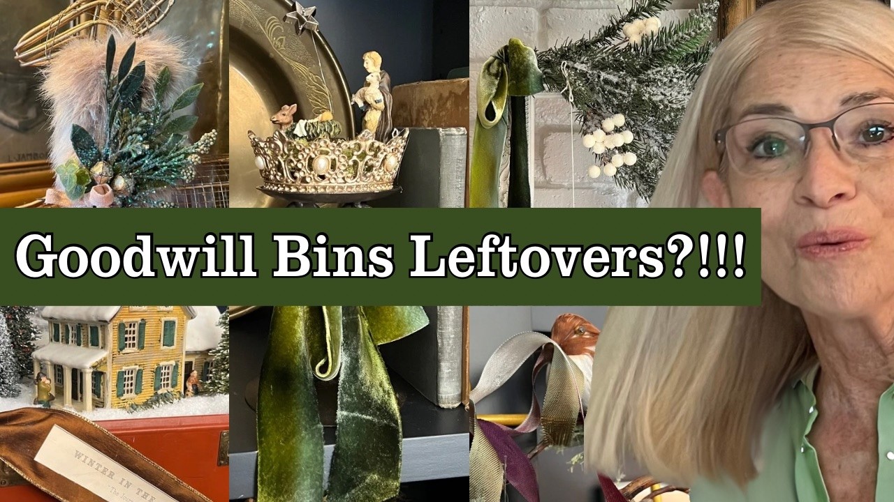 Trash to Treasure: Upcycling Forgotten Goodwill Items Into Holiday Magic