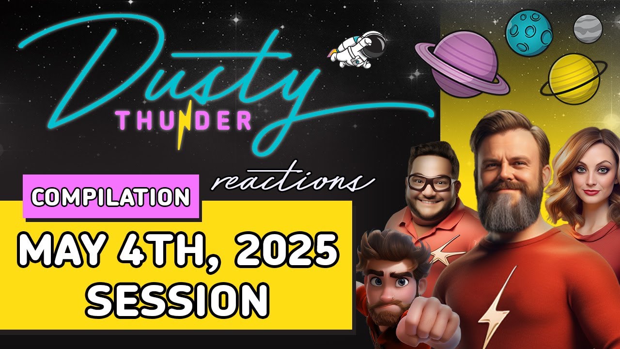 Подборка историй и реакций на Dusty Thunder — сессия 4 мая 2025 г.